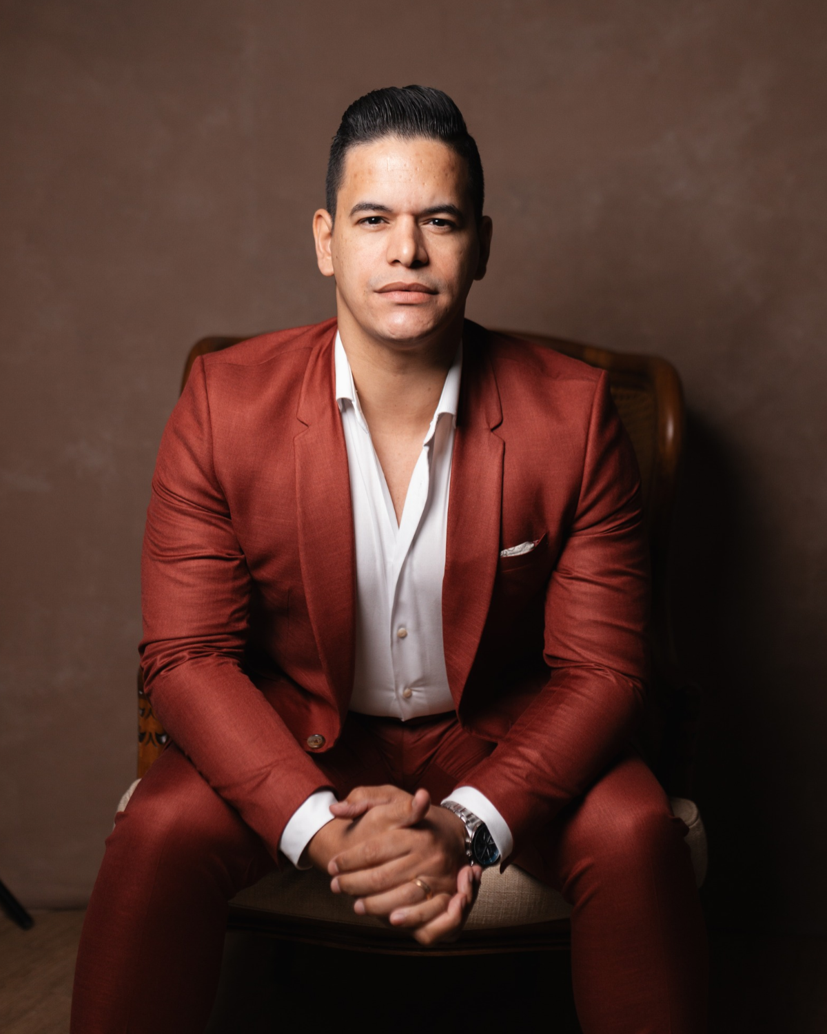 Retrato de Cauê Barbosa, treinador e palestrante corporativo